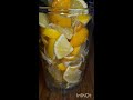 making lemon jam