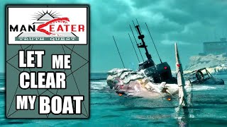 Maneater Truth Quest - Let Me Clear My Boat - Hunt Mission - Destroy the Target