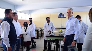 Hoy recorrimos la Secundaria “José María Morelos y Pavón” en #Tezoyuca.