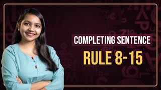 Completing Sentence: Rule 8-15 | Conditionals in English Grammar