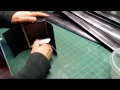 covering and lining a box in one proceedure