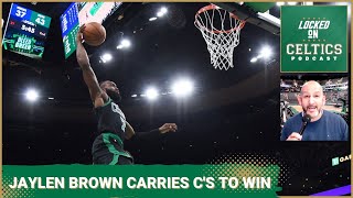 Jaylen Brown scores 23 in fourth quarter, Boston Celtics snap losing streak