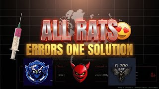 ALL RATS ERROR FIX - CRAXSRAT, EAGLESPY, G700, SPYNOTE - JAVA FOR ALL RATS | RATSTXX
