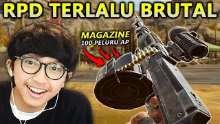 RPD DENGAN KOMBINASI MAGAZINE ISI 100 PELURU LEVEL 5 SANGAT BRUTAAL! - Arena Breakout