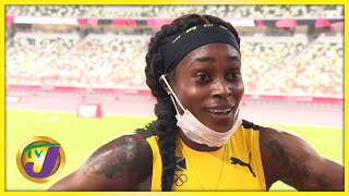 TOKYO 2020: Elaine Thompson Herah 200m Heats Post-Race Interview