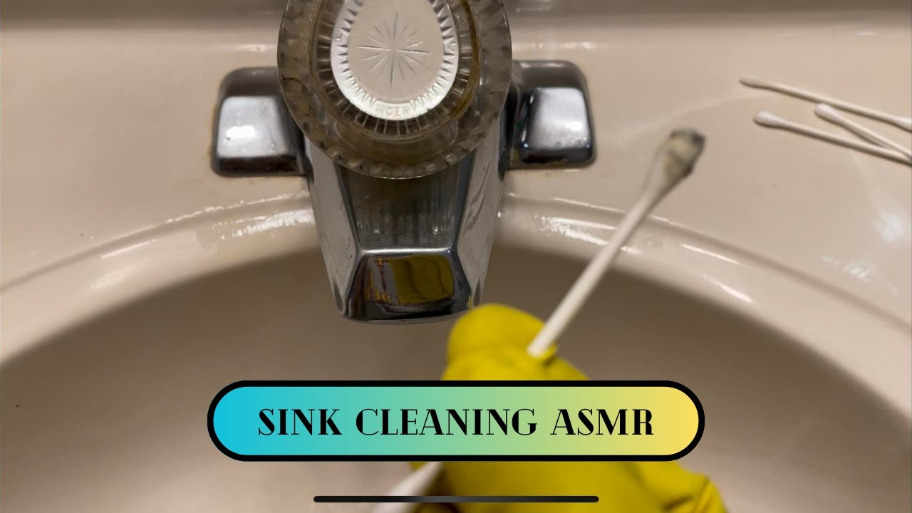 Cleaning Asmr Sink Cleaning Youtube