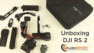 DJI RS 2 Unboxing / studioSPORT