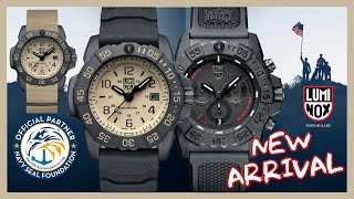 【Luminox 新款登場】Navy SEAL Foundation 聯乘特別款、計時款