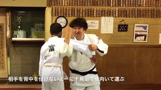 柔道JUDO、新・筋トレ、横向いて運ぶニャン！毛呂道場byてる先生(H30.4.13)