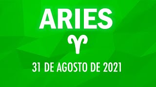 ♈ Horoscopo De Hoy Aries - 31 de Agosto de 2021