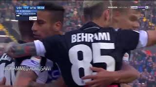 Ali Adnan vs Atalanta 2017/ 10 /29