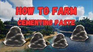 The Best Ways to Get Cementing Paste in ARK Ultimate Mobile | Fast \u0026 Easy Farming Guide