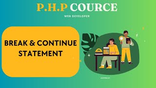 PHP Tutorial- Break & continue statement in PHP. break & continue statement used in PHP. @coding