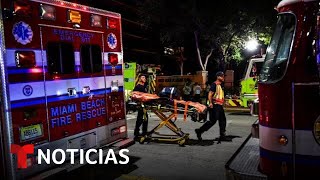 El Jackson Memorial Hospital recibe víctimas del colapso | Noticias Telemundo