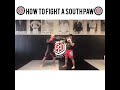 How to Fight a South Paw (part 1)