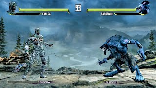 Kan-Ra vs Sabrewulf (Very Hard) - Killer Instinct