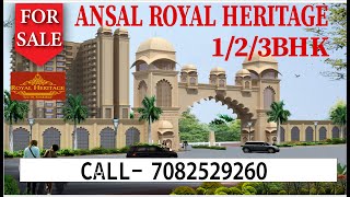 Ansal Royal Heritage 1/2/3+1 BHK flats | Royal Heritage Sector 70 Faridabad | 7082529260 |