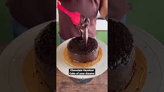 Chocolate Hazelnut Cake of your dreams 🤌🏻#shorts #viral #chocolate