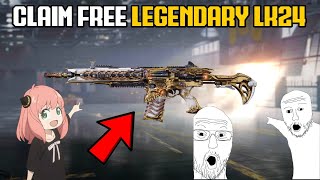 Claim Free Legendary LK24 - Death Sun 6/6 Legendary Medal Free Legendary In CODM Cod Mobile