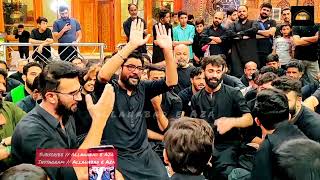 Kazmi Brothers-Mir Hasan Mir In Karbala |Haider Haider Bol Malanga Kaseeda/Manqabat| Allahabad e Aza