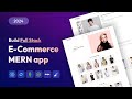 Create Full Stack E-commerce Website Using React JS | MERN Stack eCommerce Project with Stripe