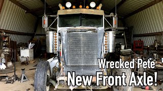 Wrecked Peterbilt 379 Rebuild: Putting the pieces back together!