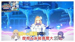 FGO 2024情人節 瓊安小姐與未確認之愛 90++周回 公主+瑪爾大2T