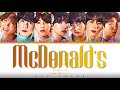 BTS (방탄소년단) 'McDonald's' (Color Coded Lyrics)