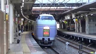 猛スピードでぶっちぎり状態!!JR東日本E351系長ﾓﾄS3+S23編成スーパーあずさ14号立川通過