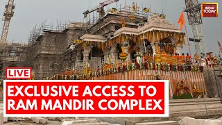 Ram Mandir Inauguration LIVE | Exclusive Access To Ram Mandir | Ayodhya News LIVE | India Today LIVE