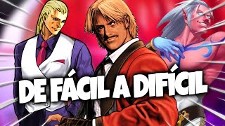 JEFES DE KOF: DEL MÁS FÁCIL AL MÁS DIFÍCIL