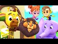 El zoo canción | Canciones para bebes | Educación | Super Supremes Español | Música infantil