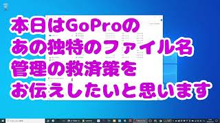 GoProのファイル名変更にオススメのアプリ発見です！！めちゃくちゃ便利ですよ