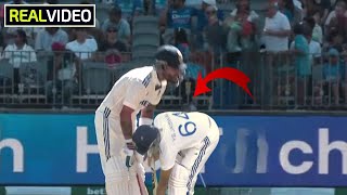 Yashasvi Jaiswal touched Virat Kohli's feet after scoring first 150 Century in Ind vs Aus BGT Test