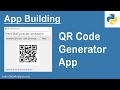 Building a simple QR Code generator app with Python and PyQt5