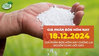 Giá cả thị trường phân bón hôm nay ngày 18.12.2024: Giá phân bón hôm nay chững lại