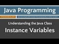 Learn Java Programming - Instance Variables Tutorial