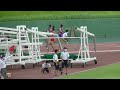 20220731鞘ヶ谷記録会 高校男子100m決勝第2組