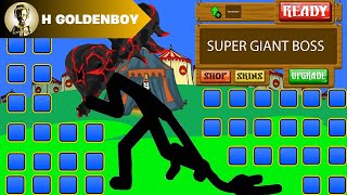 MAXIMUM POWER UP FOR SUPER GIANT BOSS RED SHADOW - STICK WAR LEGACY - H GOLDENBOY