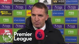 Brendan Rodgers discusses Leicester City collapse v. Tottenham Hotspur | Premier League | NBC Sports