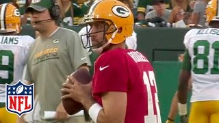 Aaron Rodgers Shows Off Incredible Accuracy! | NFL