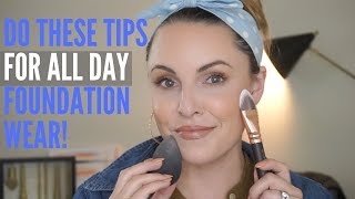 THIS IS WHY YOUR FOUNDATION WON'T LAST!! || Long-lasting Foundation Tips