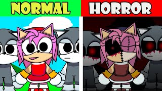 Incredibox Sprunki Sonic | Normal VS Horror Version!!!