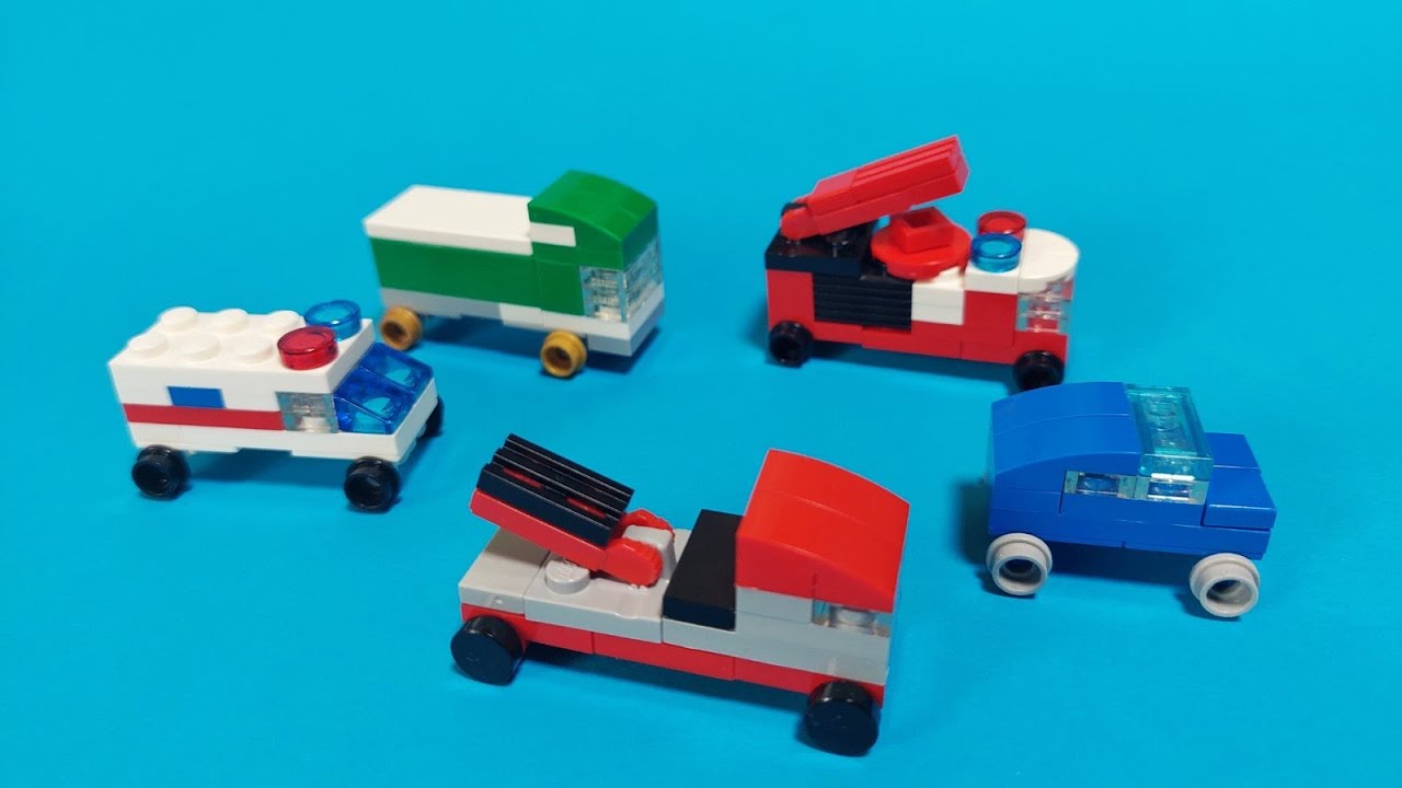 Lego Vehicles Tutorial Part 1 Youtube