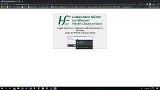 How to log in to the eHealth Library with your library account