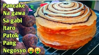 DI MO PA ITO NA SUBUKAN? TARO PANCAKE ANG SARAP(HOTCAKE)#negosyo #recipe #idea #hotcakes #cooking