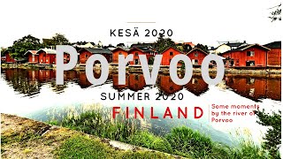 Summer 2020 in Porvoo by the river