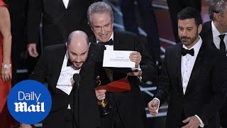 Oscars 2017: Best Picture confusion - Daily Mail