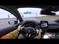 2024 RENAULT CLIO E-TECH HYBRID 145 HP // 0-100 // Topspeed - Autobahn POV Test Drive I 4K