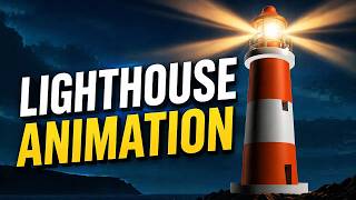 3D Animated Lighthouse in PowerPoint | PowerPoint Presentation Topic Animation